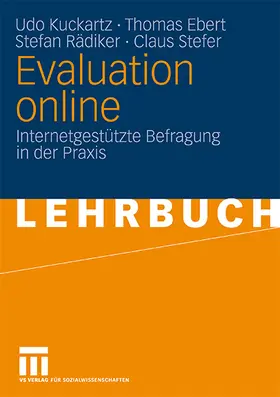 Kuckartz |  Evaluation online | Buch |  Sack Fachmedien