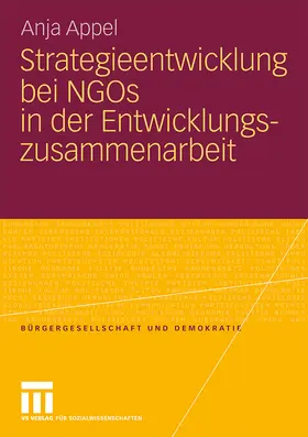 Appel |  Strategieentwicklung  bei NGOs in der Entwicklungszusammenarbeit | Buch |  Sack Fachmedien