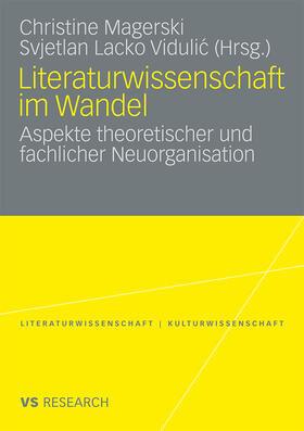 Lacko Vidulic / Magerski |  Literaturwissenschaft im Wandel | Buch |  Sack Fachmedien