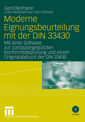 Reimann |  Moderne Eignungsbeurteilung mit der DIN 33430 | Buch |  Sack Fachmedien