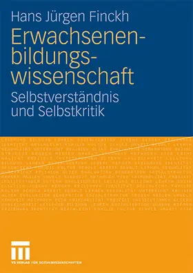 Finckh |  Erwachsenenbildungswissenschaft | Buch |  Sack Fachmedien