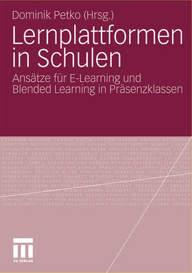 Petko |  Lernplattformen in Schulen | Buch |  Sack Fachmedien