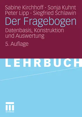 Kirchhoff / Kuhnt / Lipp |  Der Fragebogen | Buch |  Sack Fachmedien