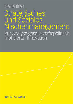 Ilten |  Strategisches und soziales Nischenmanagement | Buch |  Sack Fachmedien