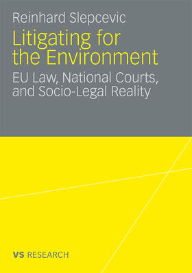 Slepcevic |  Litigating for the Environment | Buch |  Sack Fachmedien