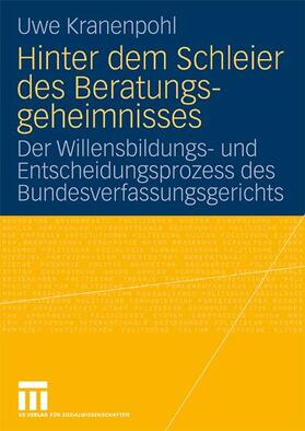 Kranenpohl |  Hinter dem Schleier des Beratungsgeheimnisses | Buch |  Sack Fachmedien