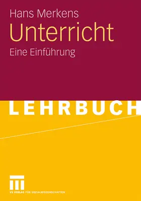 Merkens |  Unterricht | Buch |  Sack Fachmedien