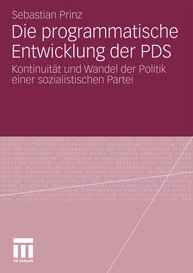 Prinz |  Die programmatische Entwicklung der PDS | Buch |  Sack Fachmedien