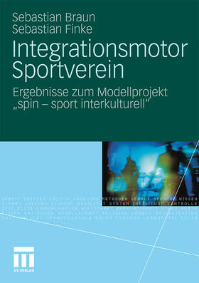 Braun / Finke |  Integrationsmotor Sportverein | Buch |  Sack Fachmedien