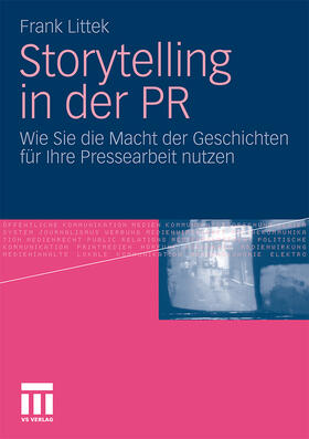 Littek |  Storytelling in der PR | Buch |  Sack Fachmedien