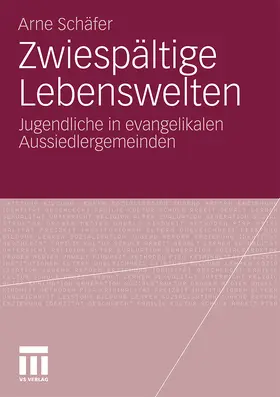 Schäfer |  Zwiespältige Lebenswelten | Buch |  Sack Fachmedien