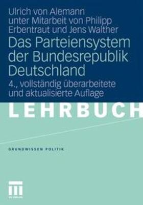 Alemann |  Das Parteiensystem der Bundesrepublik Deutschland | Buch |  Sack Fachmedien
