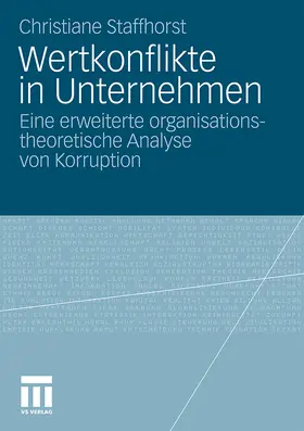 Staffhorst |  Wertkonflikte in Unternehmen | Buch |  Sack Fachmedien