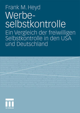 Heyd |  Werbeselbstkontrolle | Buch |  Sack Fachmedien