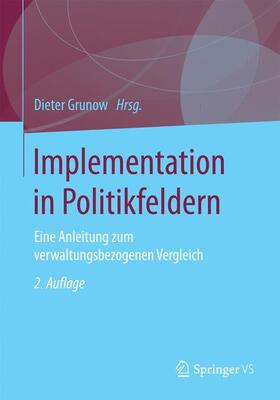 Grunow |  Implementation in Politikfeldern | Buch |  Sack Fachmedien