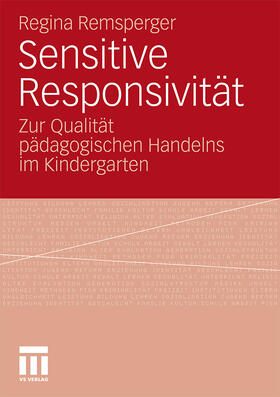 Remsperger |  Sensitive Responsivität | Buch |  Sack Fachmedien