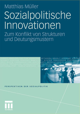 Müller |  Müller, M: Sozialpolitische Innovationen | Buch |  Sack Fachmedien