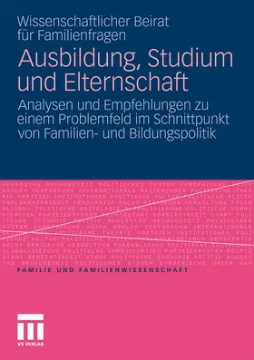 Gerlach |  Ausbildung, Studium und Elternschaft | Buch |  Sack Fachmedien