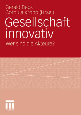 Kropp / Beck |  Gesellschaft innovativ | Buch |  Sack Fachmedien