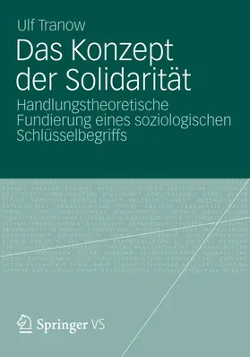 Tranow |  Das Konzept der Solidarität | Buch |  Sack Fachmedien