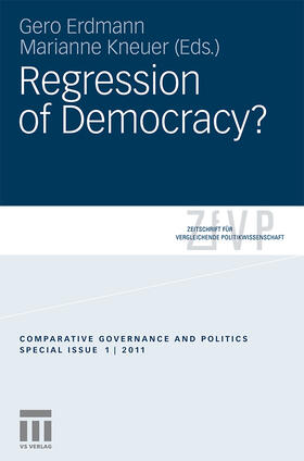 Erdmann / Kneuer |  Regression of Democracy? | Buch |  Sack Fachmedien