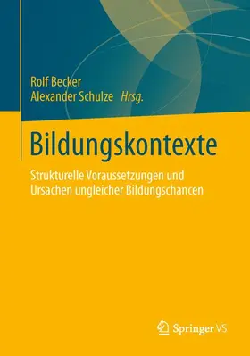 Schulze / Becker |  Bildungskontexte | Buch |  Sack Fachmedien