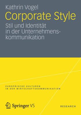 Vogel |  Vogel, K: Corporate Style | Buch |  Sack Fachmedien