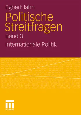 Jahn |  Politische Streitfragen | Buch |  Sack Fachmedien