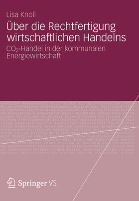 Knoll |  Über die Rechtfertigung wirtschaftlichen Handelns | eBook | Sack Fachmedien