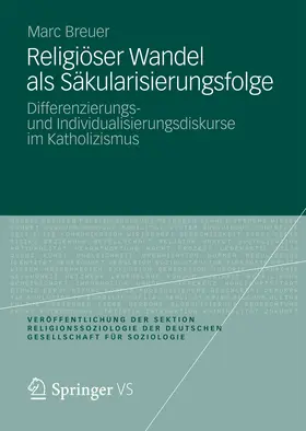 Breuer |  Religiöser Wandel als Säkularisierungsfolge | eBook | Sack Fachmedien