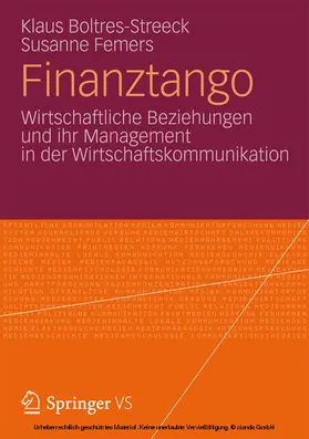 Boltres-Streeck / Femers / Femers-Koch |  Finanztango | eBook | Sack Fachmedien