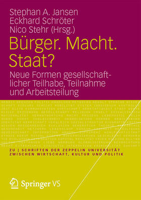 Jansen / Schröter / Stehr |  Bürger. Macht. Staat? | eBook | Sack Fachmedien