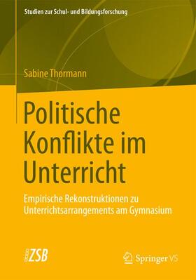 Thormann |  Politische Konflikte im Unterricht | Buch |  Sack Fachmedien