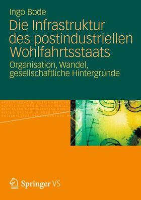 Bode |  Die Infrastruktur des postindustriellen Wohlfahrtsstaats | Buch |  Sack Fachmedien