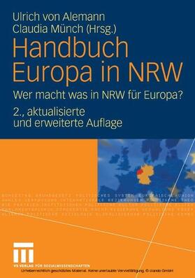 Alemann / Münch |  Handbuch Europa in NRW | eBook | Sack Fachmedien