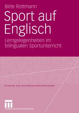 Rottmann |  Sport auf Englisch | eBook | Sack Fachmedien