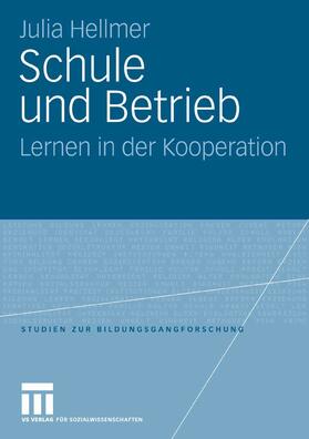 Hellmer |  Schule und Betrieb | eBook | Sack Fachmedien