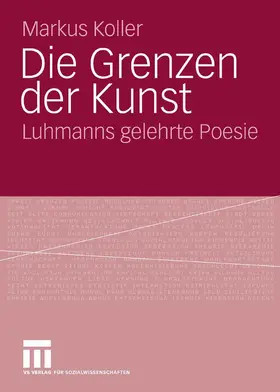 Koller |  Die Grenzen der Kunst | eBook | Sack Fachmedien