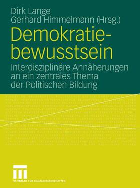Lange / Himmelmann |  Demokratiebewusstsein | eBook | Sack Fachmedien