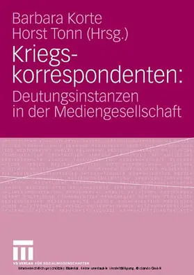 Korte / Tonn |  Kriegskorrespondenten | eBook | Sack Fachmedien