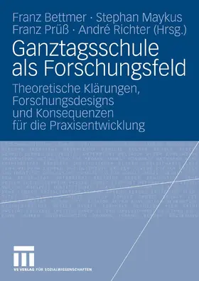 Bettmer / Maykus / Prüß |  Ganztagsschule als Forschungsfeld | eBook | Sack Fachmedien