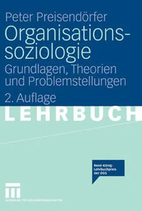 Preisendörfer |  Organisationssoziologie | eBook | Sack Fachmedien