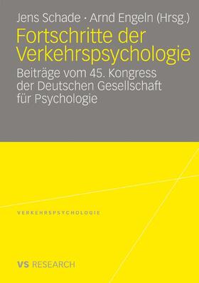 Schade / Engeln |  Fortschritte der Verkehrspsychologie | eBook | Sack Fachmedien