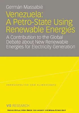 Massabié |  Venezuela: A Petro-State Using Renewable Energies | eBook | Sack Fachmedien