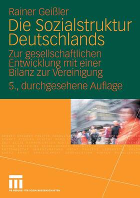 Geißler |  Die Sozialstruktur Deutschlands | eBook | Sack Fachmedien