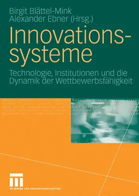 Blättel-Mink / Ebner |  Innovationssysteme | eBook | Sack Fachmedien