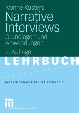 Küsters |  Narrative Interviews | eBook | Sack Fachmedien