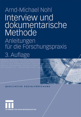 Nohl |  Interview und dokumentarische Methode | eBook | Sack Fachmedien