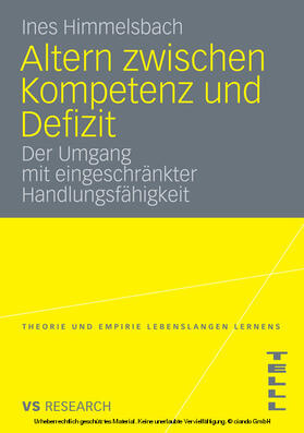 Himmelsbach |  Altern zwischen Kompetenz und Defizit | eBook | Sack Fachmedien