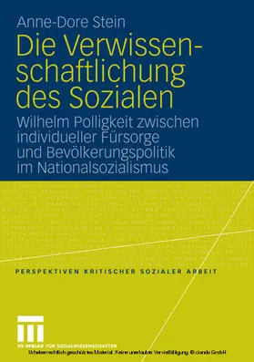 Stein |  Die Verwissenschaftlichung des Sozialen | eBook | Sack Fachmedien